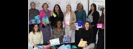 Westchester's women legislators delivered essential supplies for women experiencing homelessness and domestic violence to the Community Resource Center (CRC) in Mamaroneck